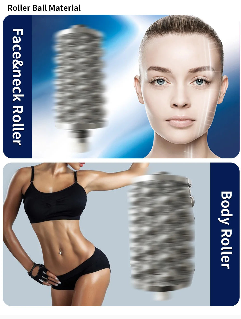 2 IN 1 NEW Muscle Relaxation Fat Removal Cellulite 5D Massage Roller Electromagnetic Muscle Building Training for Salon