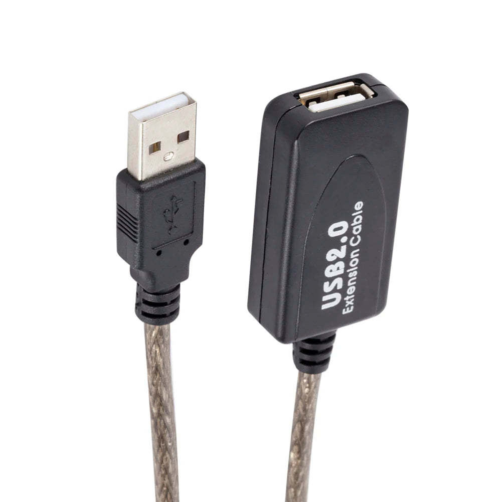 5/10/15/20m USB 2.0 Extension Cable High Speed Male To Female Active Repeater
