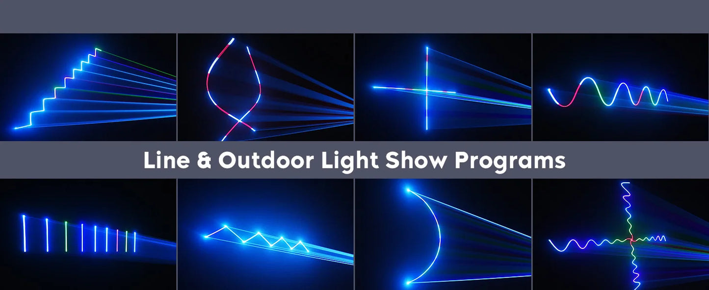 Datewink 25W 3D Animation Party Lights Bluetooth APP Battery RGB Stage Lighting Projector DMX For Disco Wedding Bar Club Show