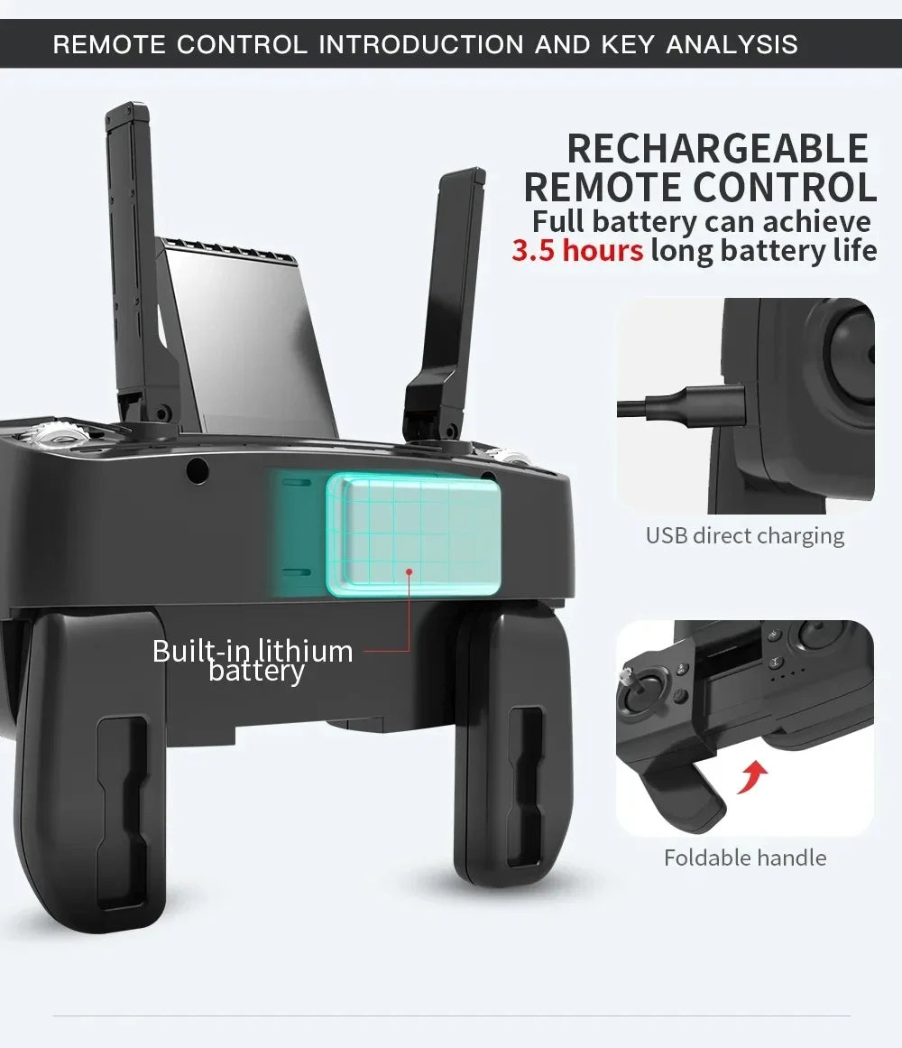 L900 Pro GPS Drone 4K Professional HD Dual Camera 5G Wifi Photography Brushless Foldable Quadcopter RC Distance 1.2KM Drone