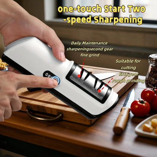 home appliance Kitchen Electric Knife Sharpener Multifunctional Automatic Professional Electric Knife Sharpener Accessories