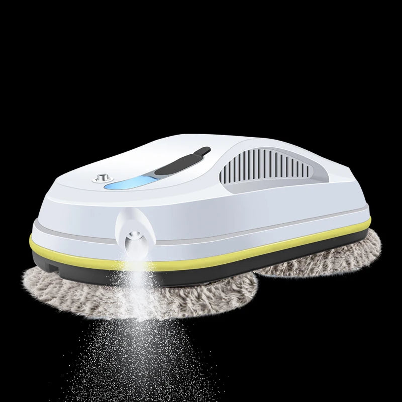 PuRuiKai Household Window Automatic Water Spray Cleaning Robot,With Intelligent Edge Detection System,Robot Glass Cleaner