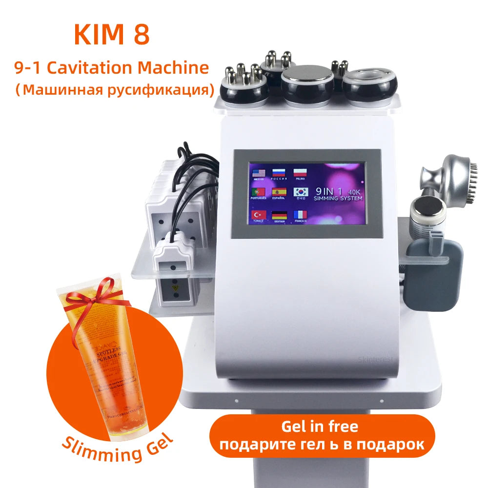 Missheart 9-in-1 40K Cavitation Ultrasonic Weight Loss Lifting And Firming Massage(Fast Shipping From US/EU Warehouse)