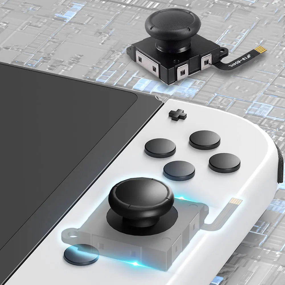 1-6PCS Hall Sensing Joystick for JoyCon Replacement No Drifting Electromagnetic Stick for Swicth / For Switch OLED/Lite